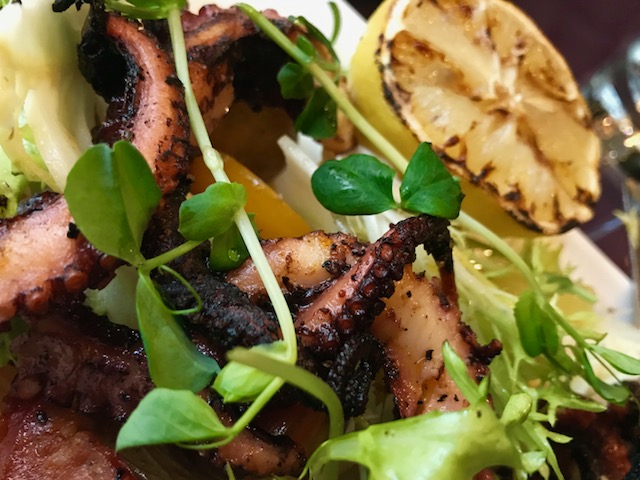The World’s Best Small Plate? Introducing a fennel and grilled octopus symphony at the Consort Bar