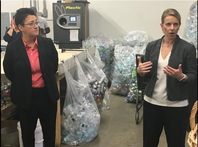 Legislator encourages increasing deposits on bottles and cans
